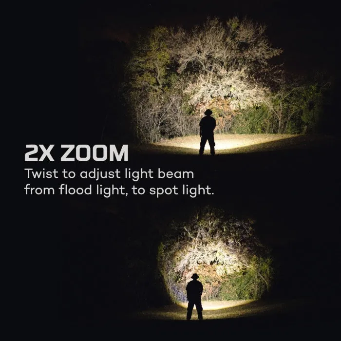 12K Lumen Rechargeable LED Flashlight NEB-FLT-1007