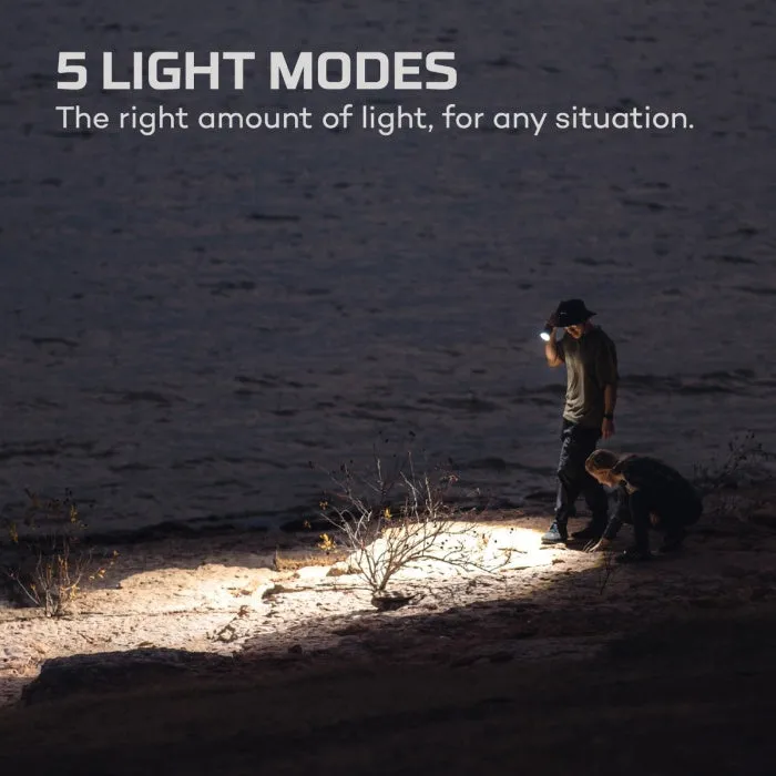 12K Lumen Rechargeable LED Flashlight NEB-FLT-1007