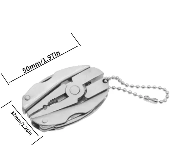 14 in 1 Portable Pocket Multifunctional Multi Tool. Folding Saw, Wire Cutter, Pliers, Sheath. Multipurpose, Survival, Camping, Fishing, Hunting, Hiking, Car Set.