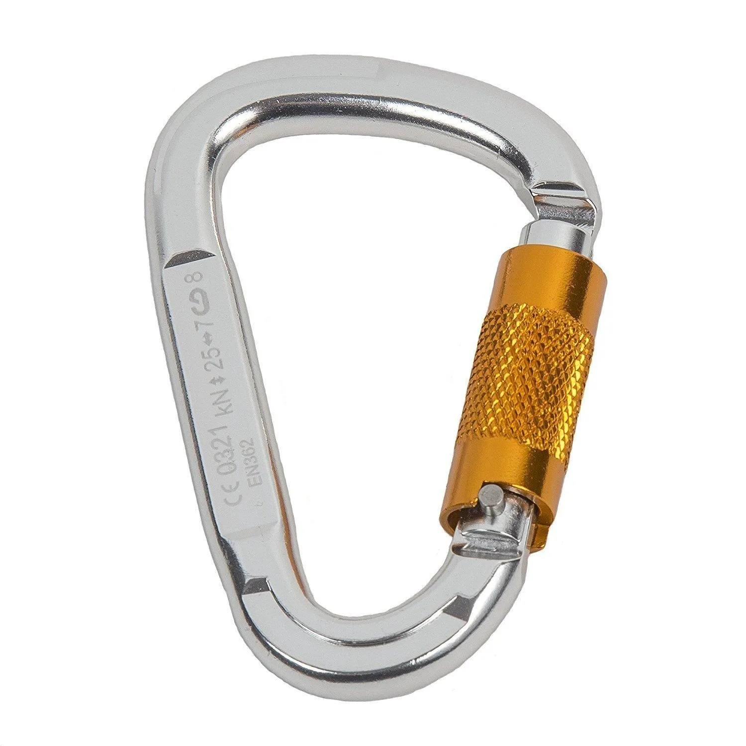 2pc Locking Carabiner Clip Heavy Duty Carabiner Hook Climbing