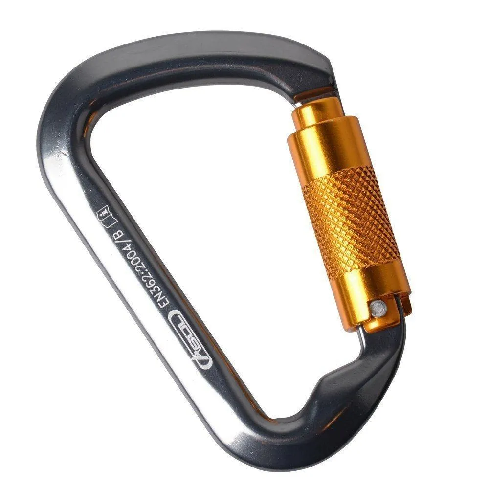 2pc Locking Carabiner Clip Heavy Duty Carabiner Hook Climbing