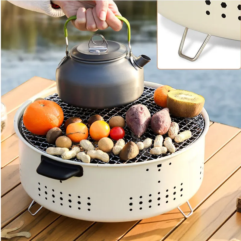 300Mm Efficient Burn Charcoal Grill Stove