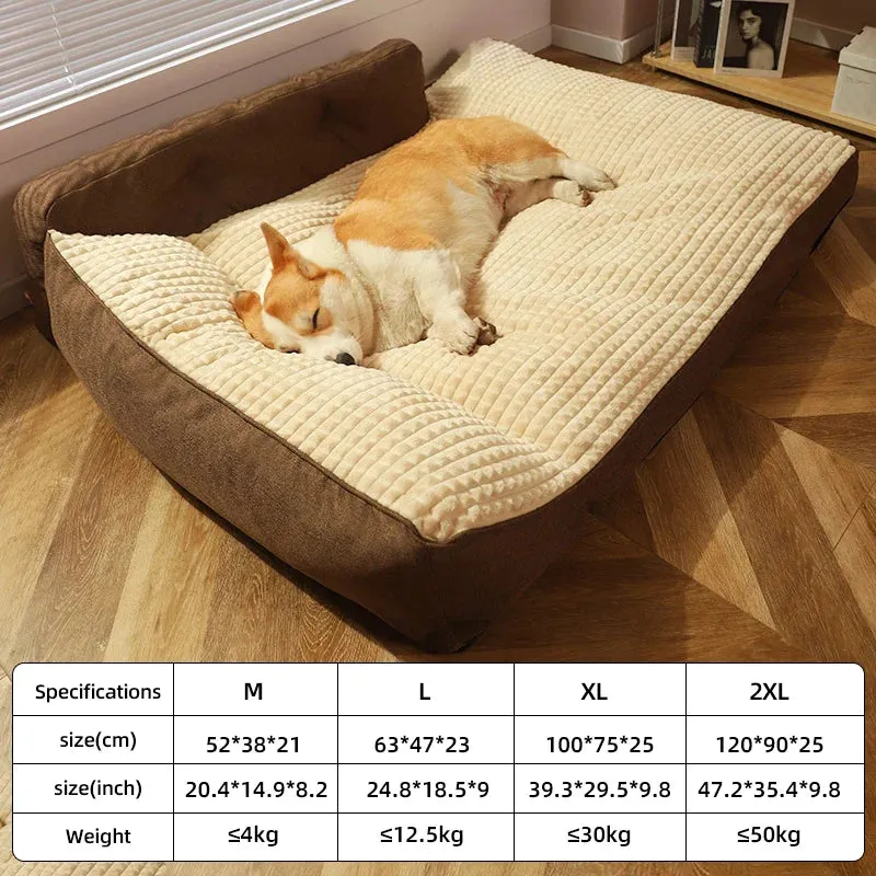 AiroPaws™ Cozy Nest Mat for Medium to Large Dogs and Cats - Warm Sleeping Bed, Cushioned Kennel Pad - Pet Supplies for Ultimate Comfort!