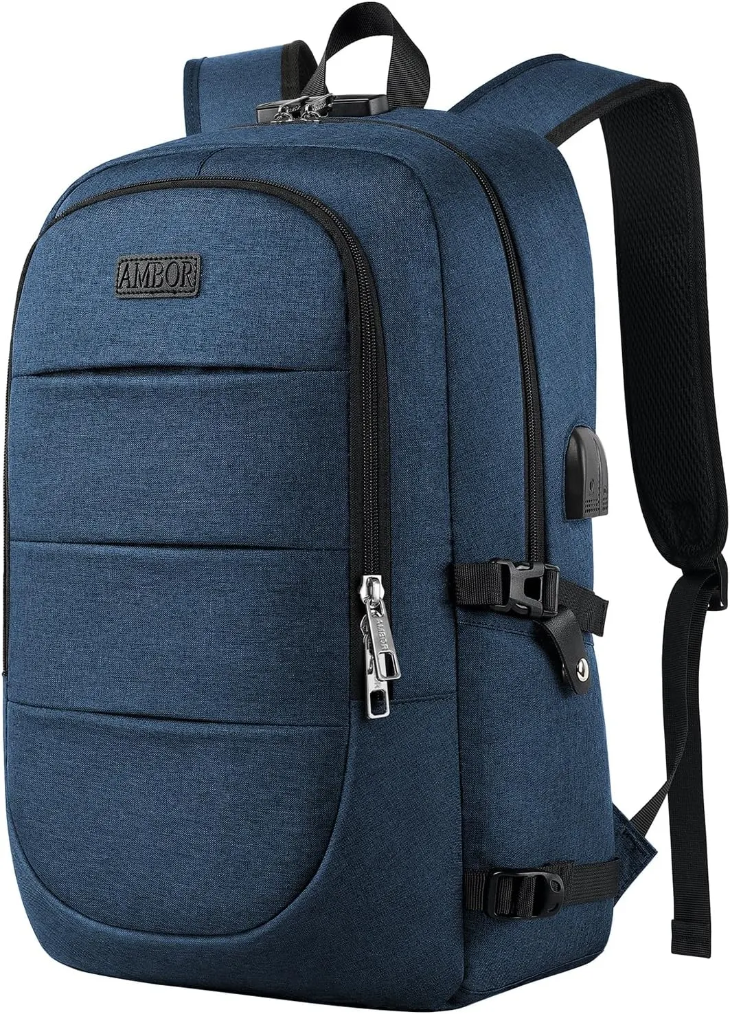 Anti-Theft Travel Laptop Backpack for 17.3 inch Laptops | USB Charging and AUX Ports | Explore with Confidence