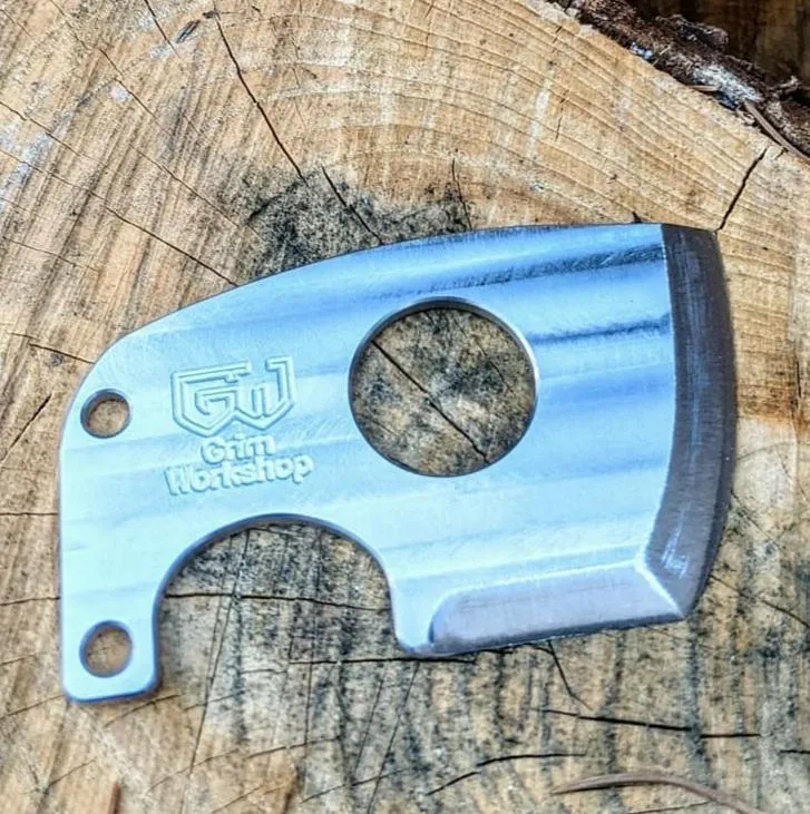 Axe Card With Removable Handle: EDC Survival Axe