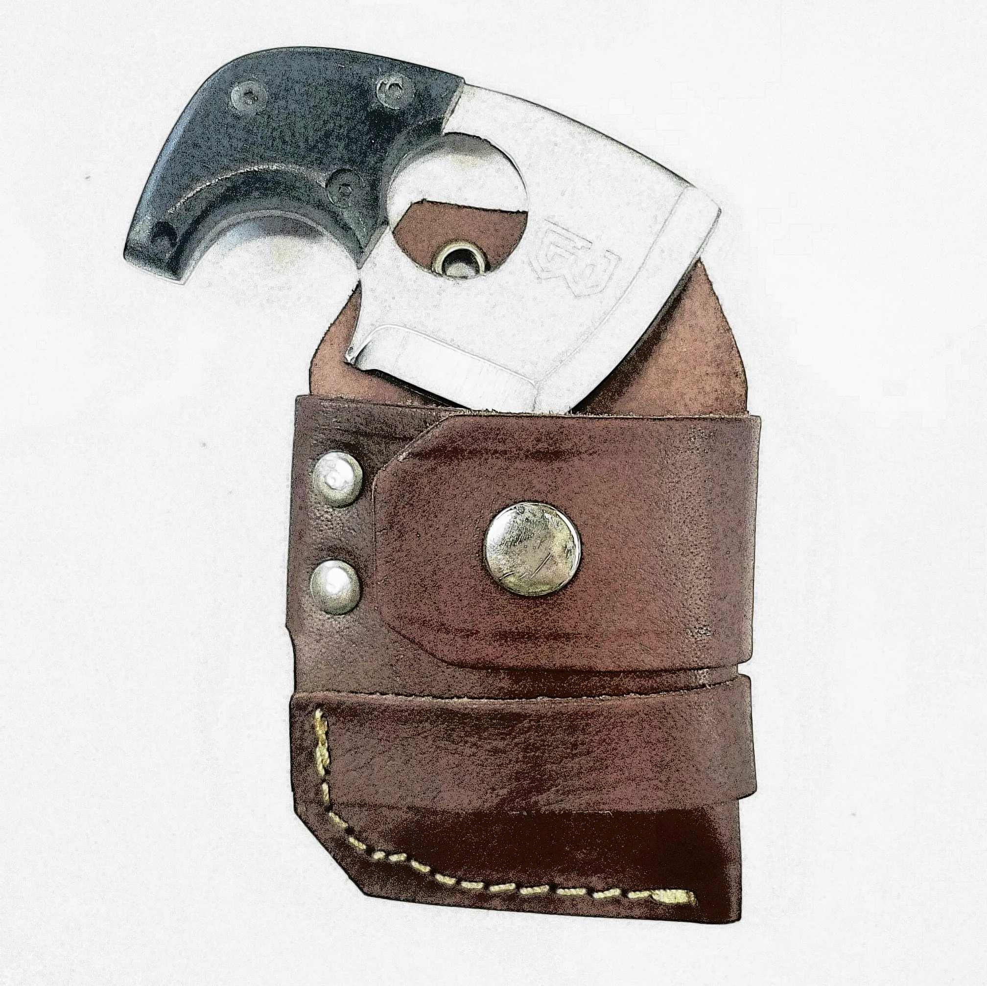 Axe Card With Removable Handle: EDC Survival Axe