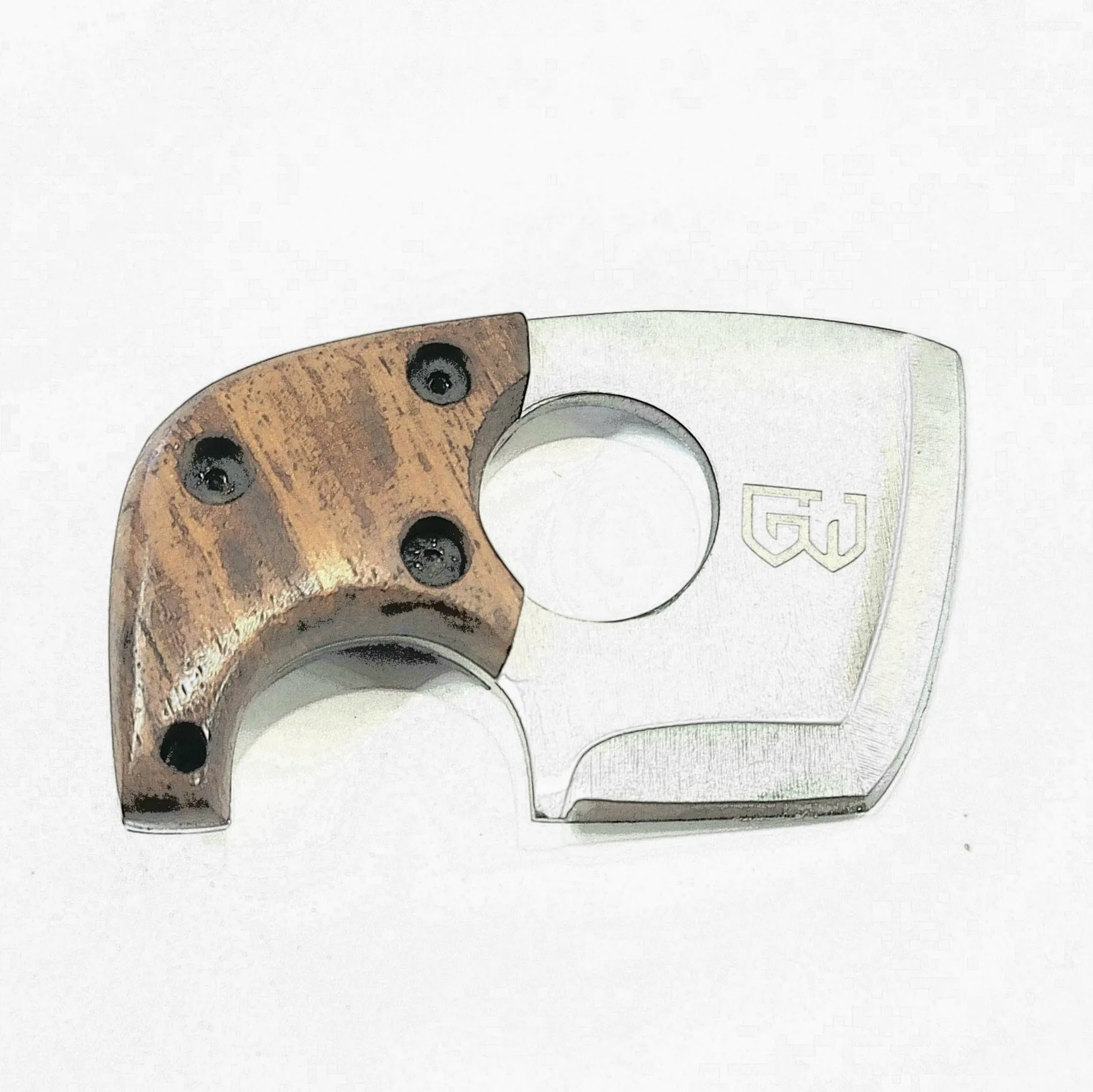 Axe Card With Removable Handle: EDC Survival Axe