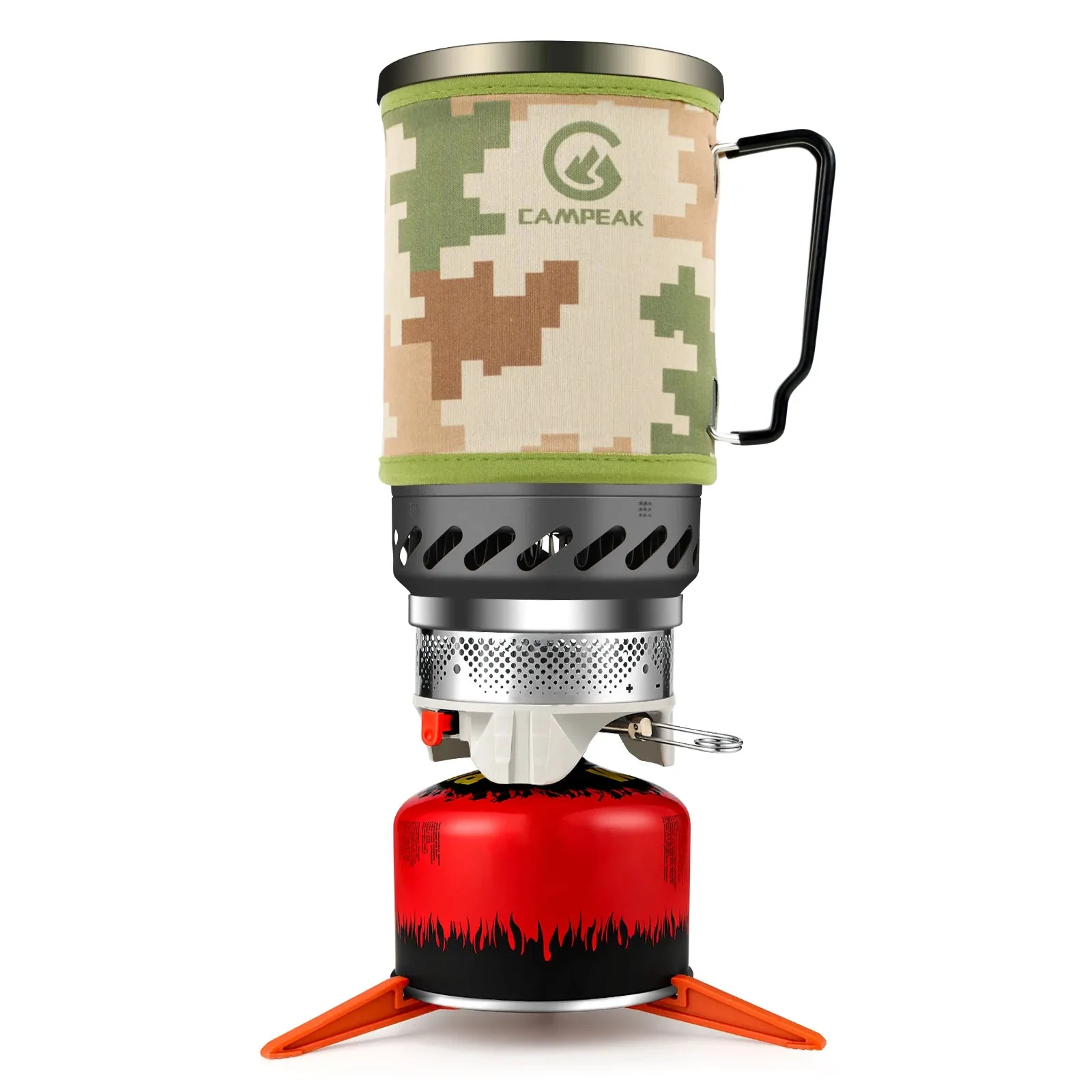 Backpacking Stove Burner - Camping Propane Cooking Gear