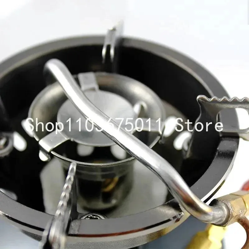 BRS-12A Mini Liquid Fuel Camping Gasoline Stove Outdoor Portable One-piece Burners Cooker Camping Equipment For Outdoor Sports