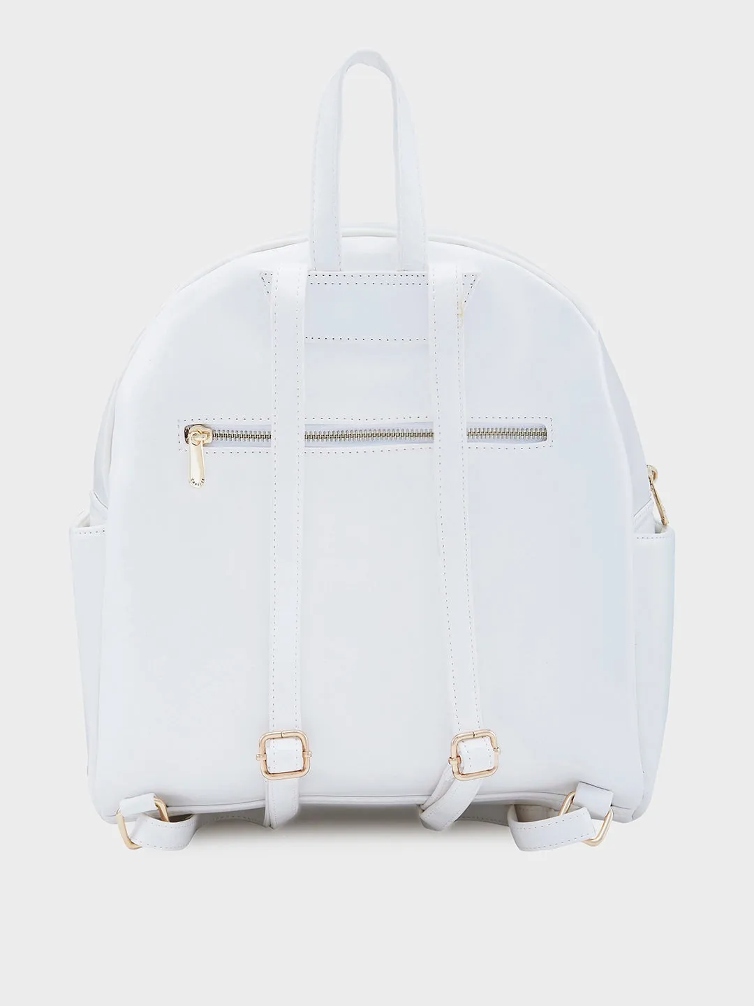 Caprese Aurora Backpack Large Pink Yellow