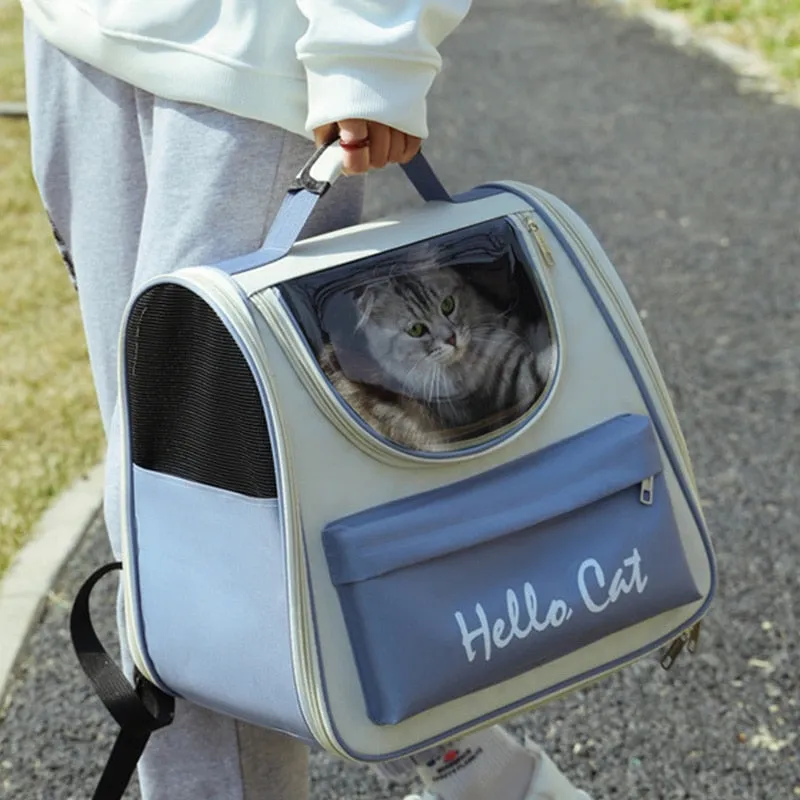 Cat Carry Backpack with Window