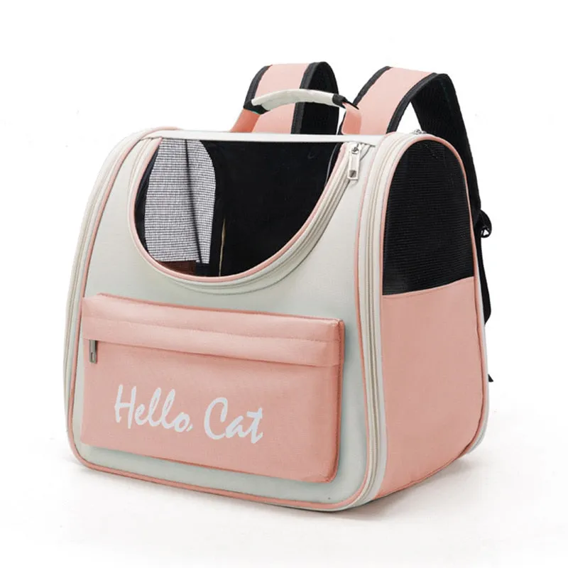 Cat Carry Backpack with Window