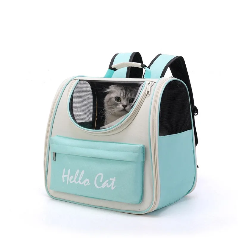 Cat Carry Backpack with Window