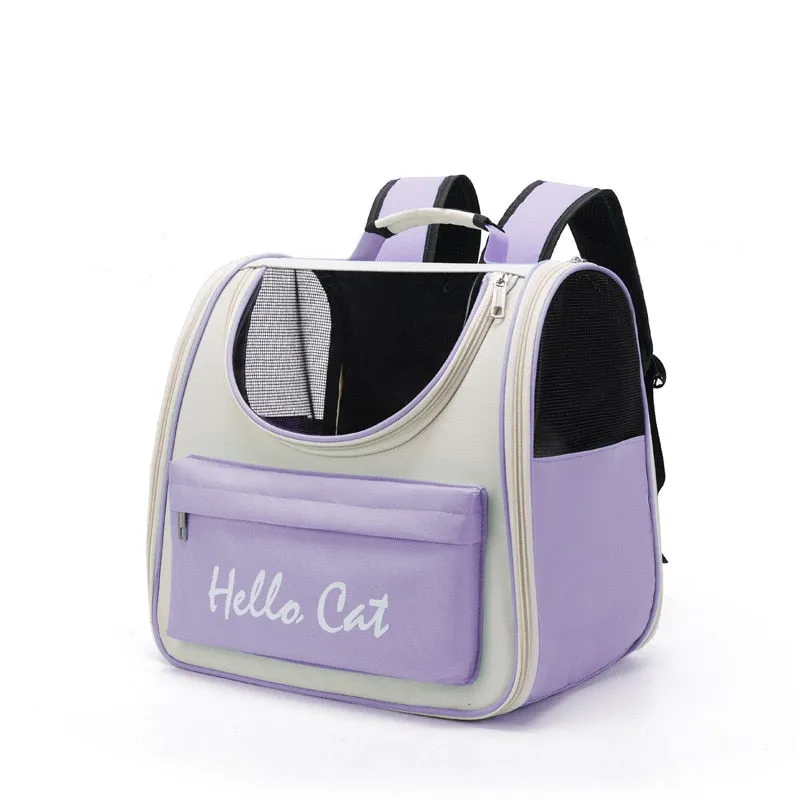 Cat Carry Backpack with Window