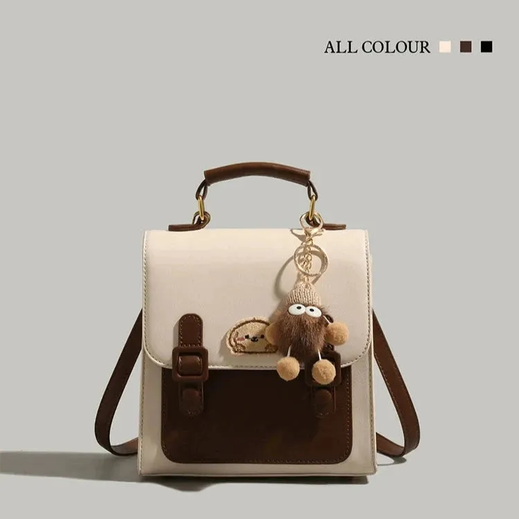 Cute Bear Backpack - Large Capacity Commuter Handbag