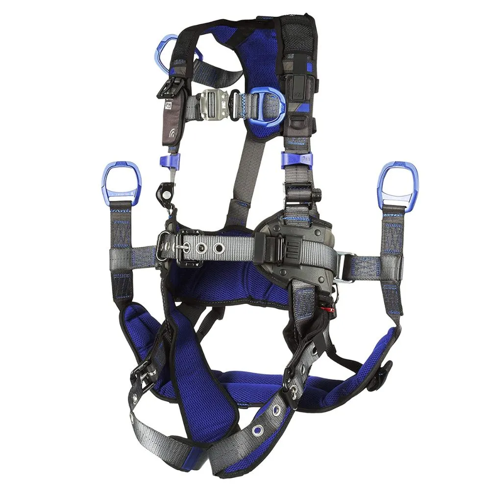 DBI Sala 1113297 ExoFit X300 Comfort Oil & Gas Climbing/Suspension Safety Harness, Large