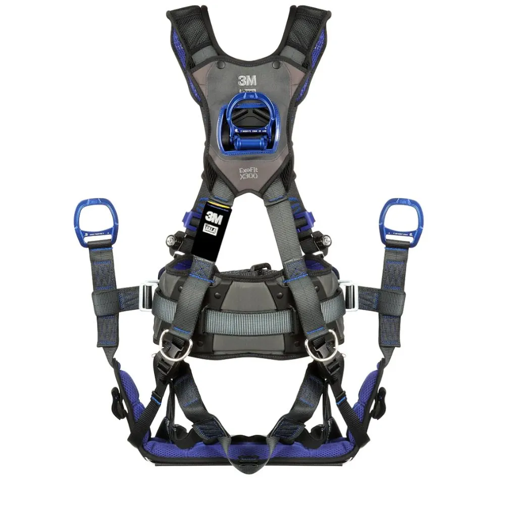 DBI Sala 1403212 ExoFit X300 X-Style Tower Climbing  Safety Harness, X-Large/2X