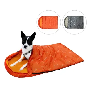 Dog Sleeping Bag Warm Dog Bed Blanket For Camping Adventures
