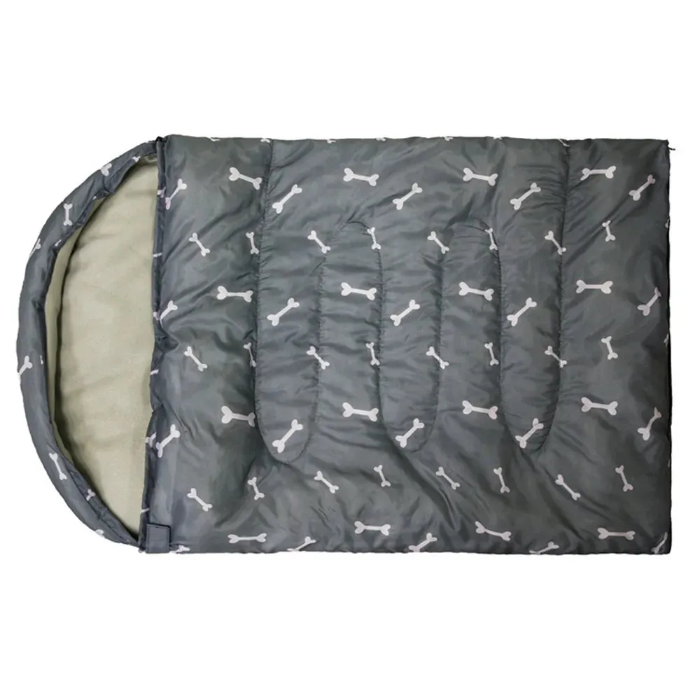 Dog Sleeping Bag Warm Dog Bed Blanket For Camping Adventures