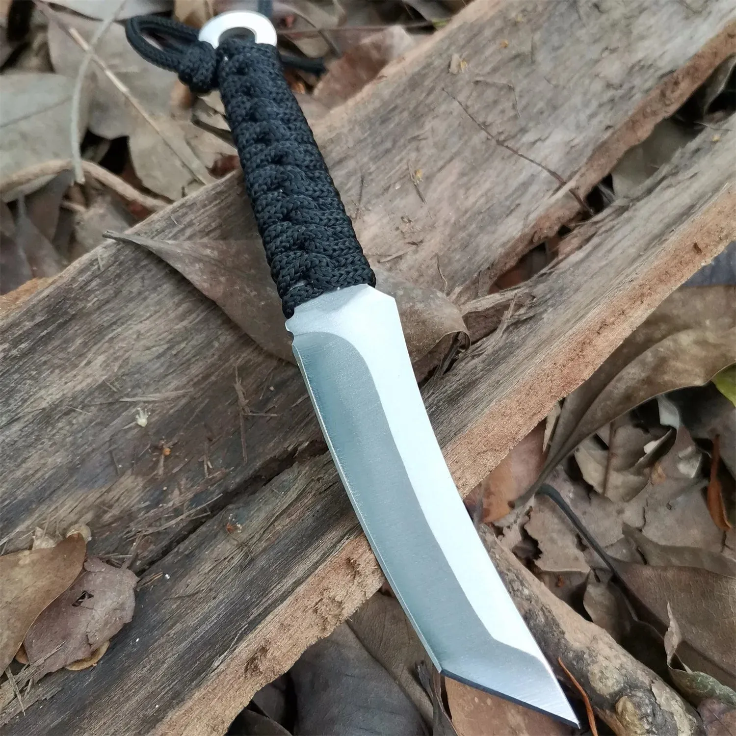 Doom Blade High Carbon Fixed Blade Knife with Sheath – Tactical Survival Knife for Hunting, Camping, and Outdoor Adventures