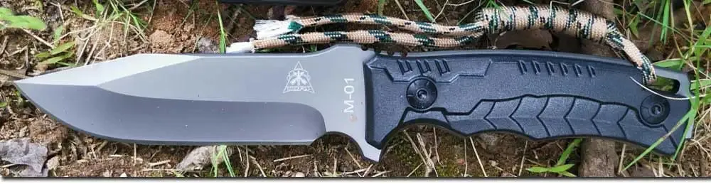 Doom Blade High Carbon Fixed Blade Knife with Sheath – Tactical Survival Knife for Hunting, Camping, and Outdoor Adventures