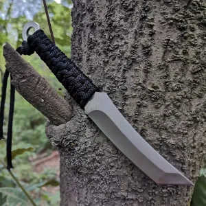 Doom Blade High Carbon Fixed Blade Knife with Sheath – Tactical Survival Knife for Hunting, Camping, and Outdoor Adventures