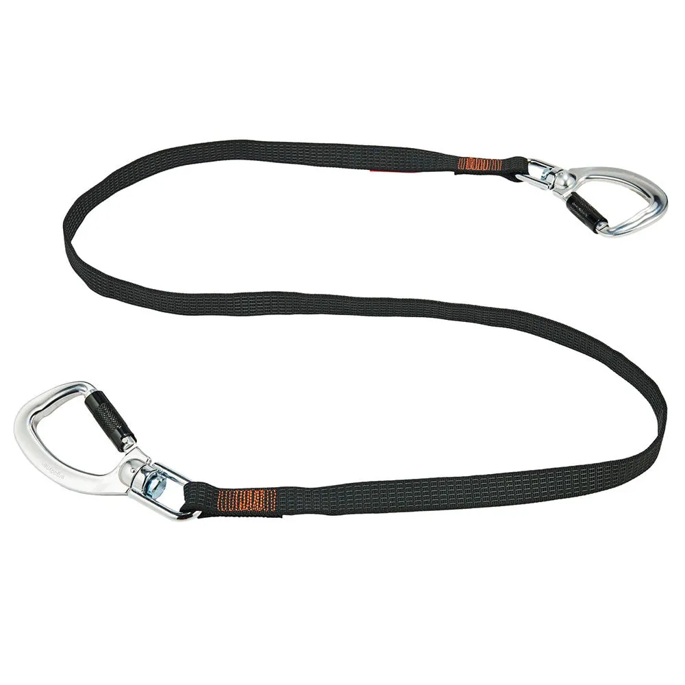 Ergodyne 19139 OAH 3139 Tool Lanyard Double-Locking Dual Carabiner w/Swivel  40lbs