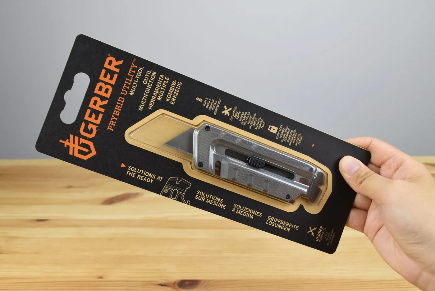 Gerber Prybrid Utility Knife (Grey)