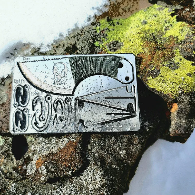 Grim Workshop Bushcraft EDC Survival Card*