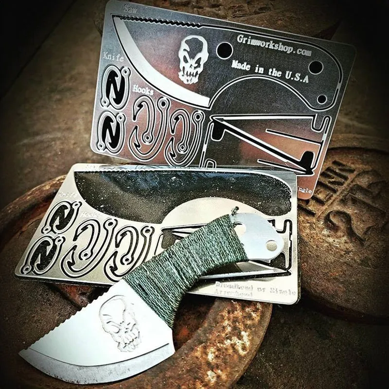 Grim Workshop Bushcraft EDC Survival Card*