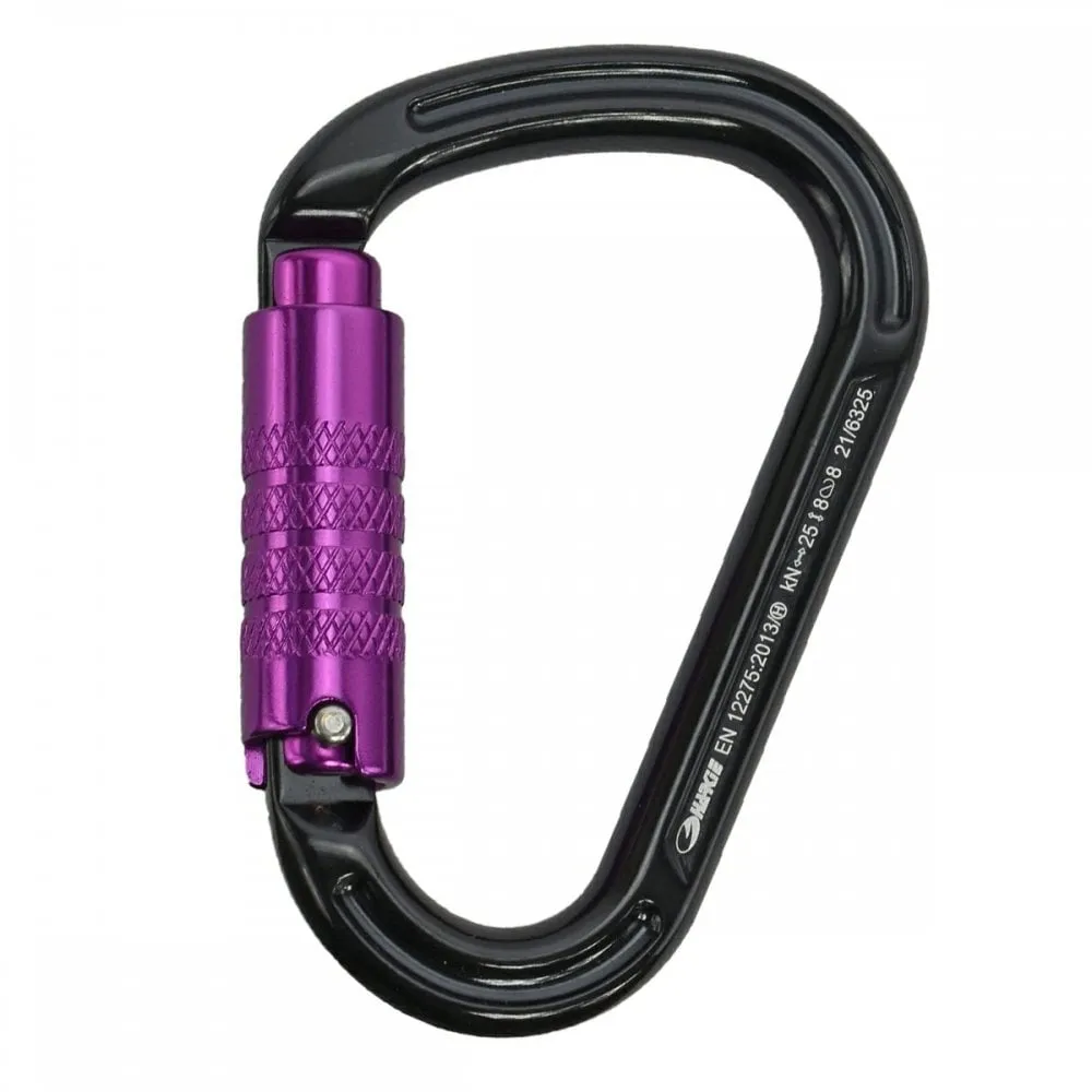 Harkie HMS 3 Way Locking Climbing karabiner