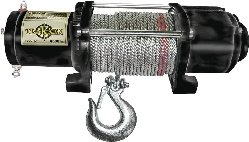 Keeper KT4000 Winch, Electric, 12 VDC, 4000 lb :EA: QUANTITY: 1