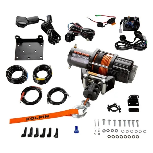 Kolpin Winch with Synthetic Rope