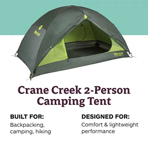Marmot Crane Creek 2-Person Backpacking and Camping Tent