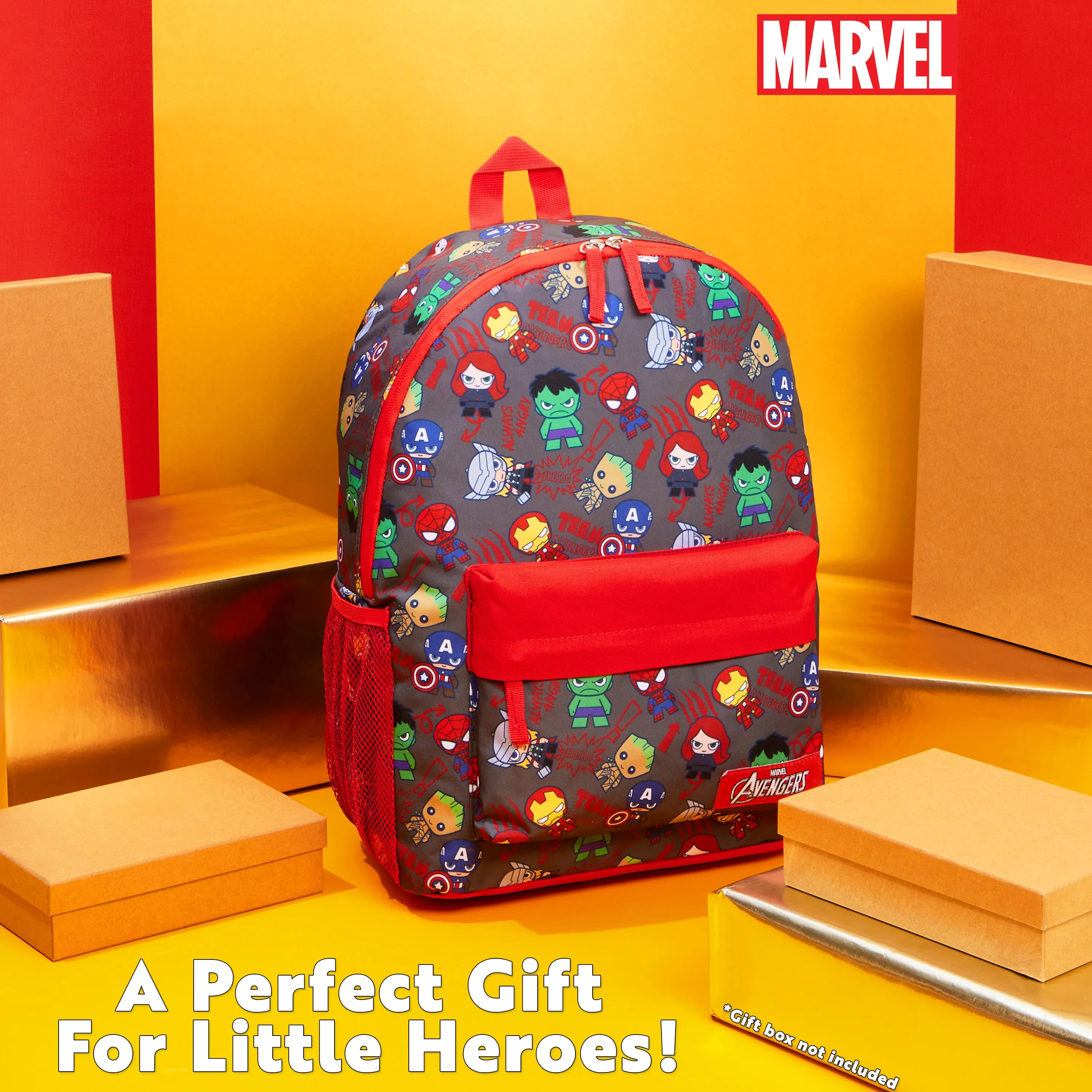 Marvel Boys Backpack Superhero Backpacks for Kids