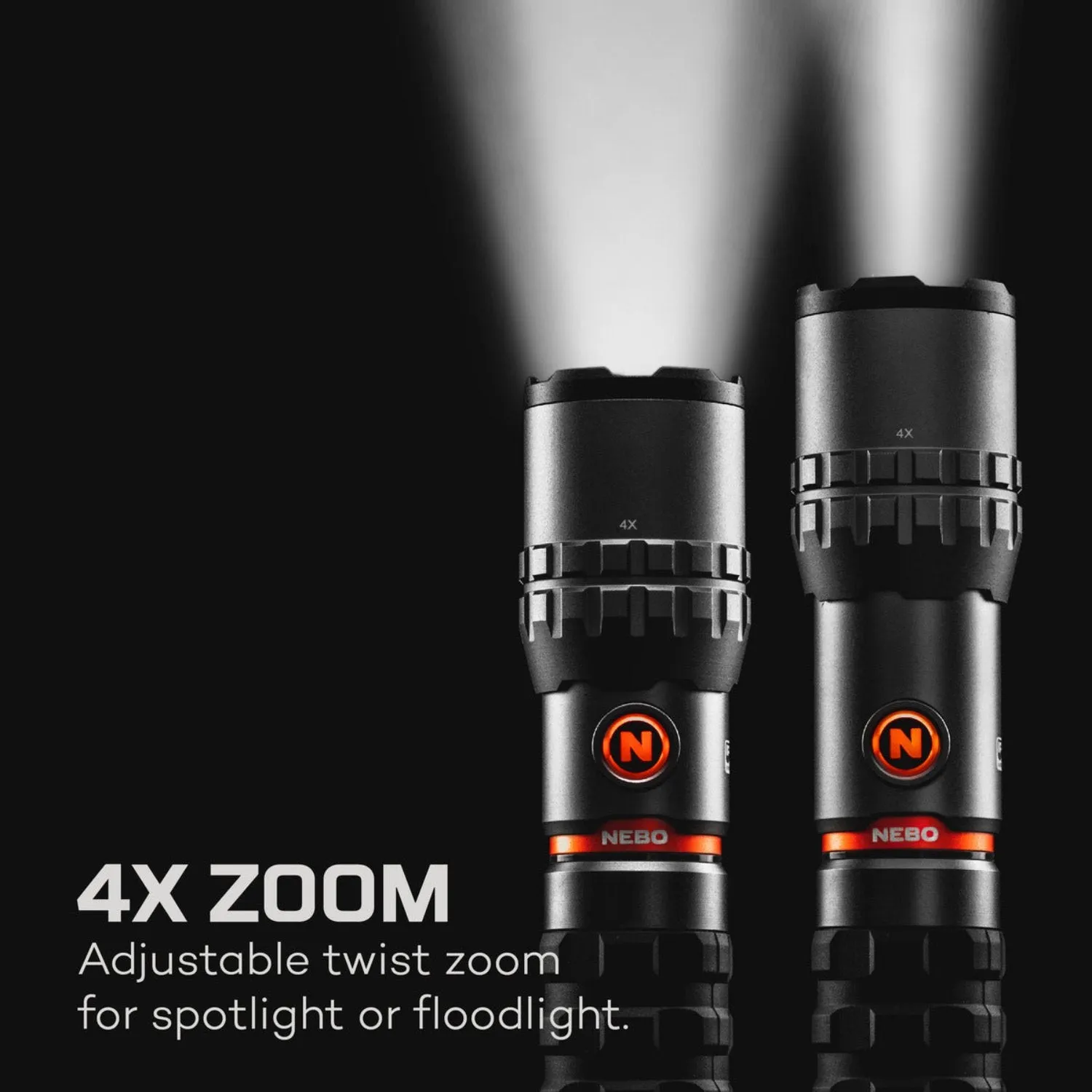 NEBO Tools Slyde King 2K Lumens LED Waterproof Flashlight