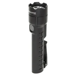 Nightstick - Dual-Light Flashlight w/Dual Magnets - 3 AA (not included) - Black