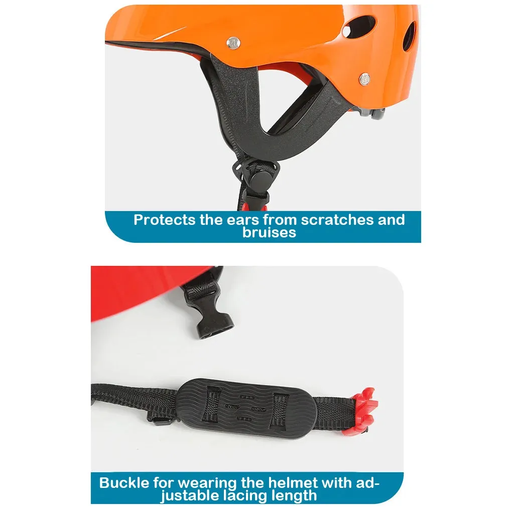 Outdoor Water Safety Helmet Climbing Sport Aquatics Headpiece Drifting