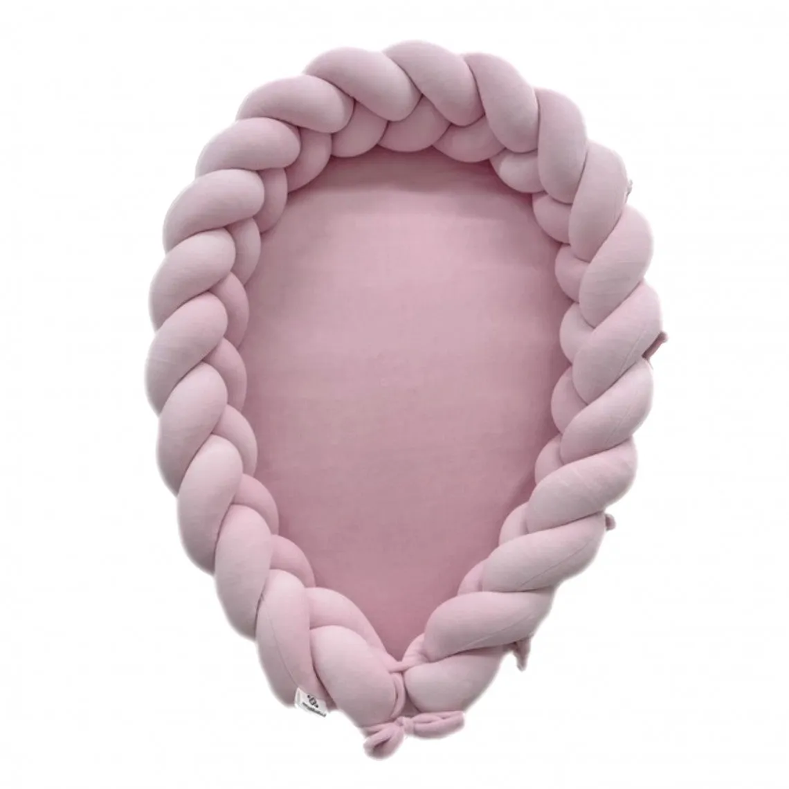 Plaited Cotton Velvet Velour Baby Nest (6 colours)