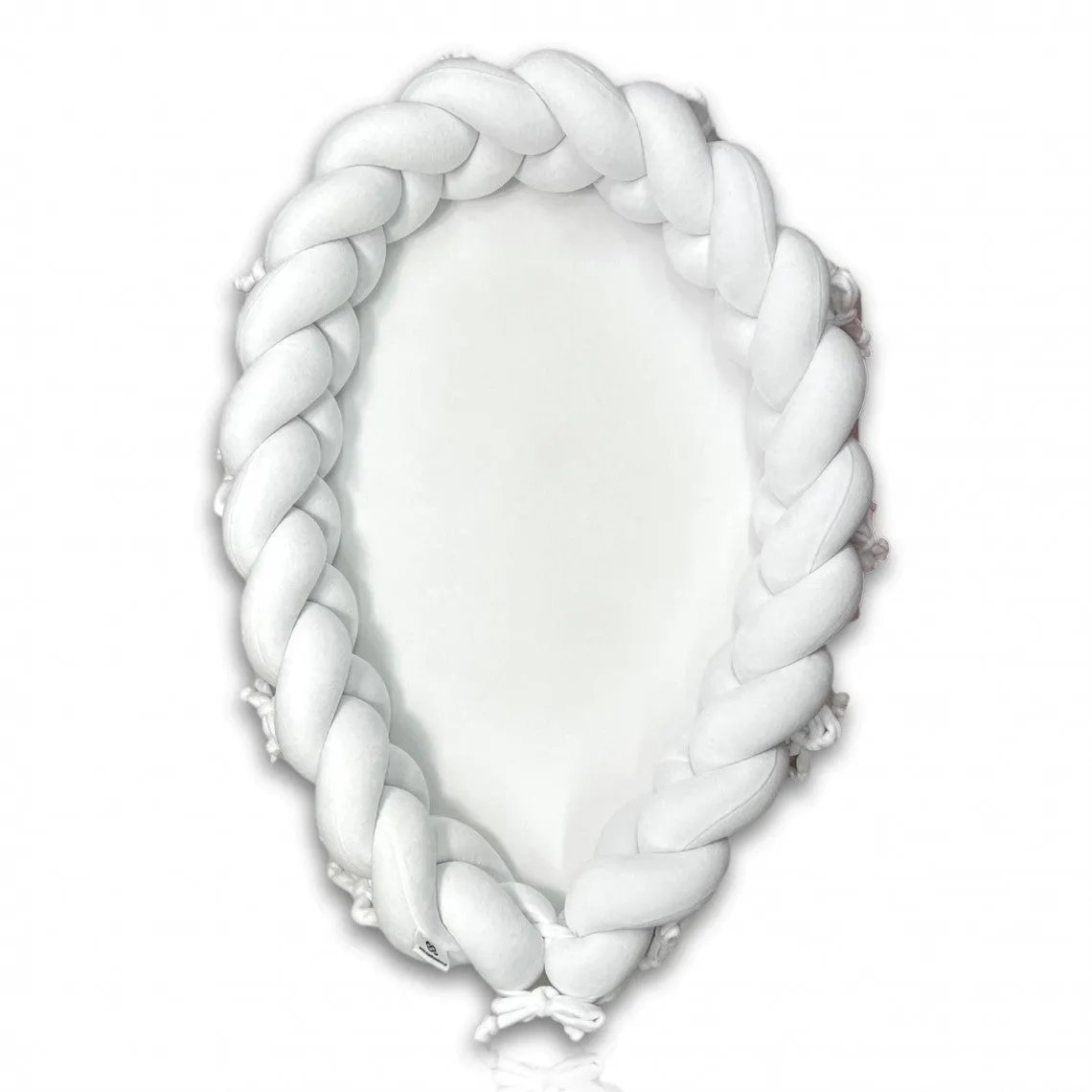 Plaited Cotton Velvet Velour Baby Nest (6 colours)
