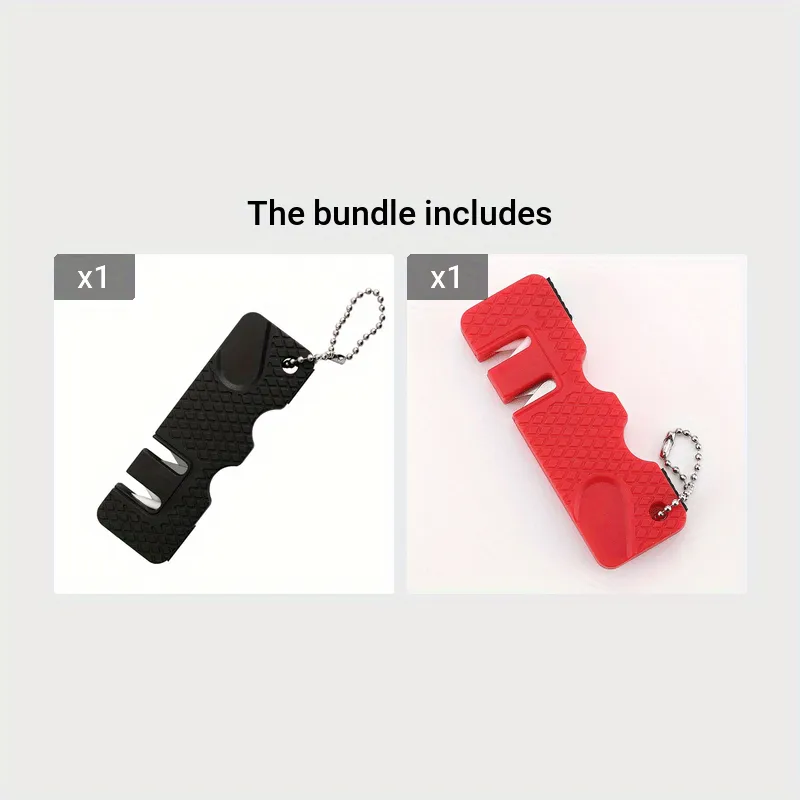 Portable Keychain Knife Sharpener  Perfect for Camping and Kitchen