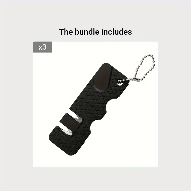 Portable Keychain Knife Sharpener  Perfect for Camping and Kitchen