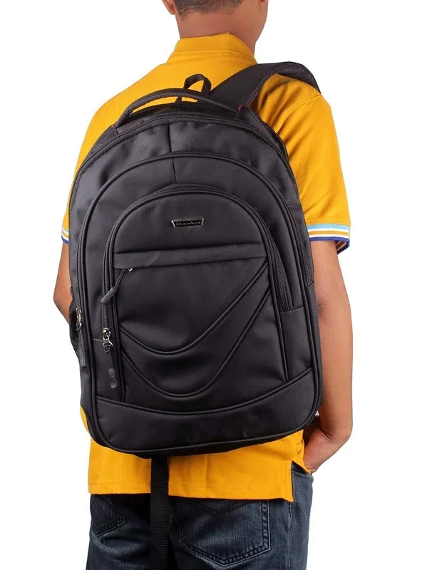 Premium Laptop Backpack - Stylish, Water Resistant | 15.6 Inch | Black