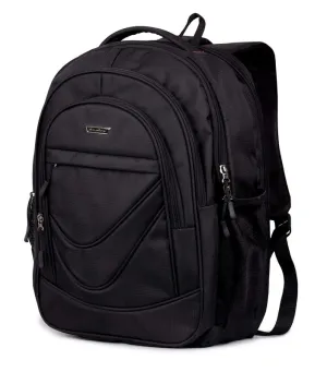 Premium Laptop Backpack - Stylish, Water Resistant | 15.6 Inch | Black