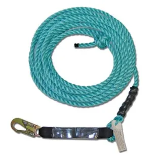 Qual-Craft 01310-QC Complet Lifeline Carabiners, 25'
