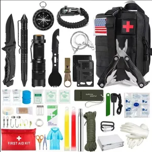 Ultimate Survival Gear: Outdoor SOS Emergency Kit - Multifunctional Survival Tools